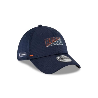 Chicago Bears Gorra | New Era NFL Official Summer Sideline Alt 39thirty Stretch Fit Cap Mexico - Azules